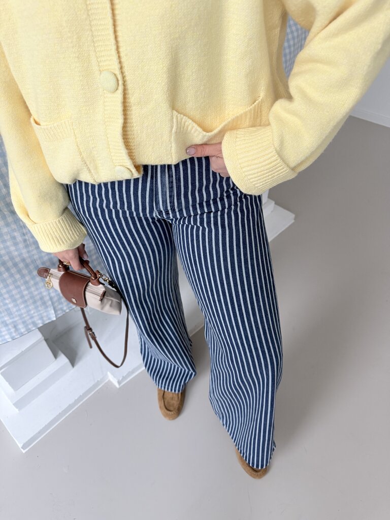 Oona striped jeans