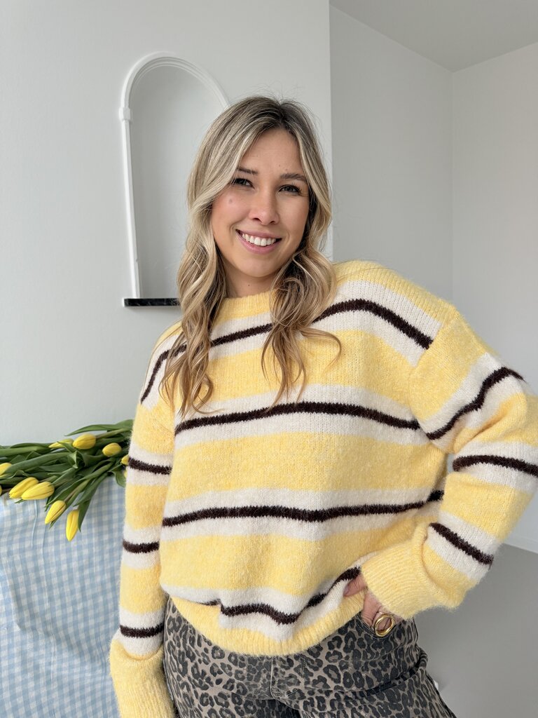 Lisette knit yellow