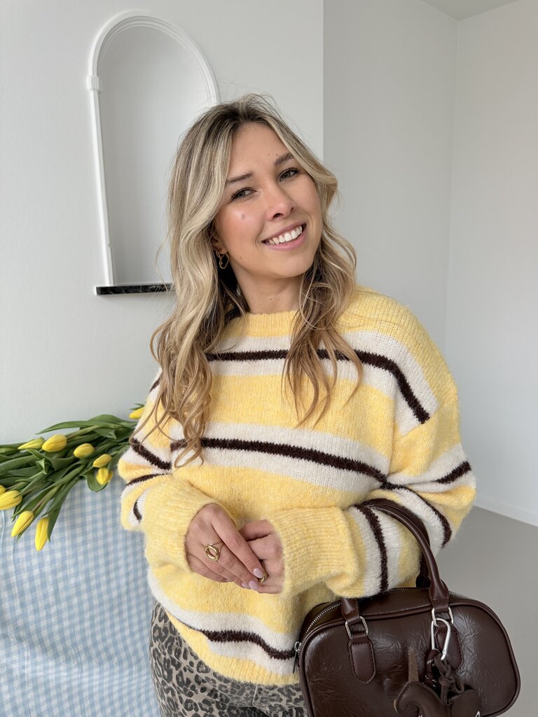 Lisette knit yellow