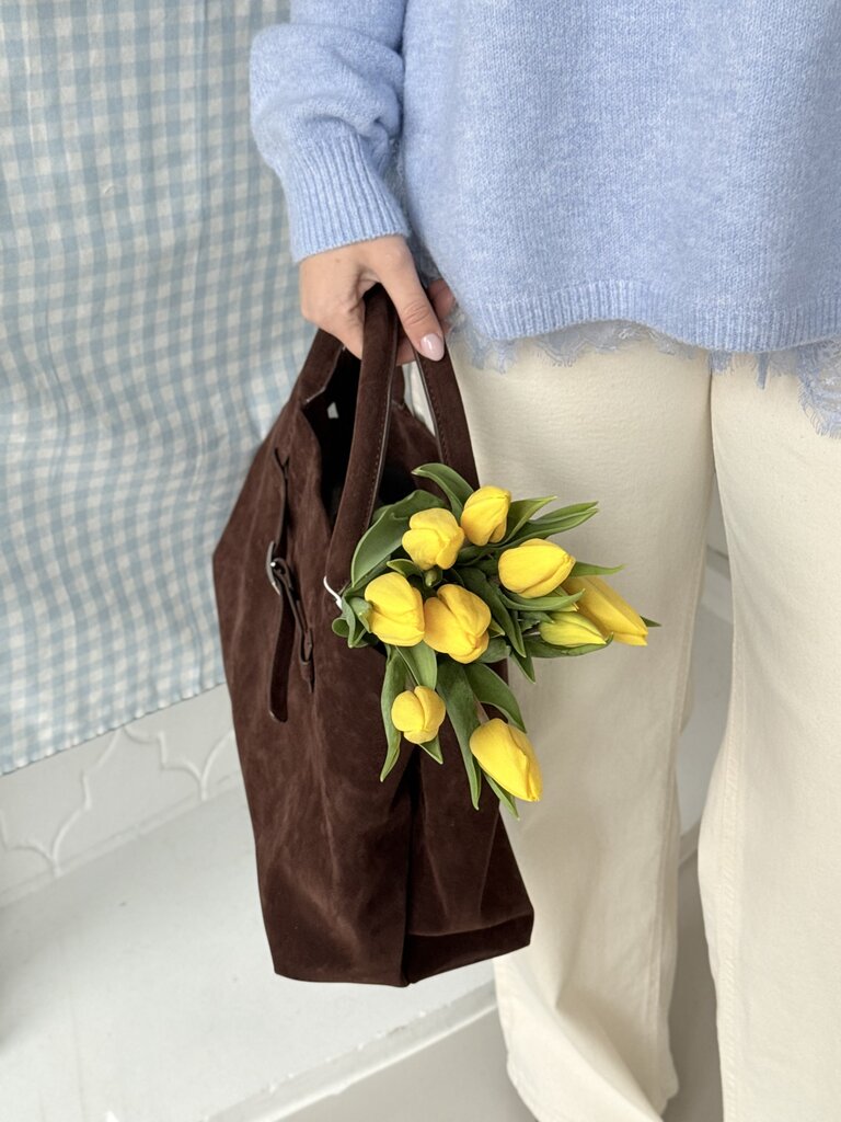 Havanna suede bag brown