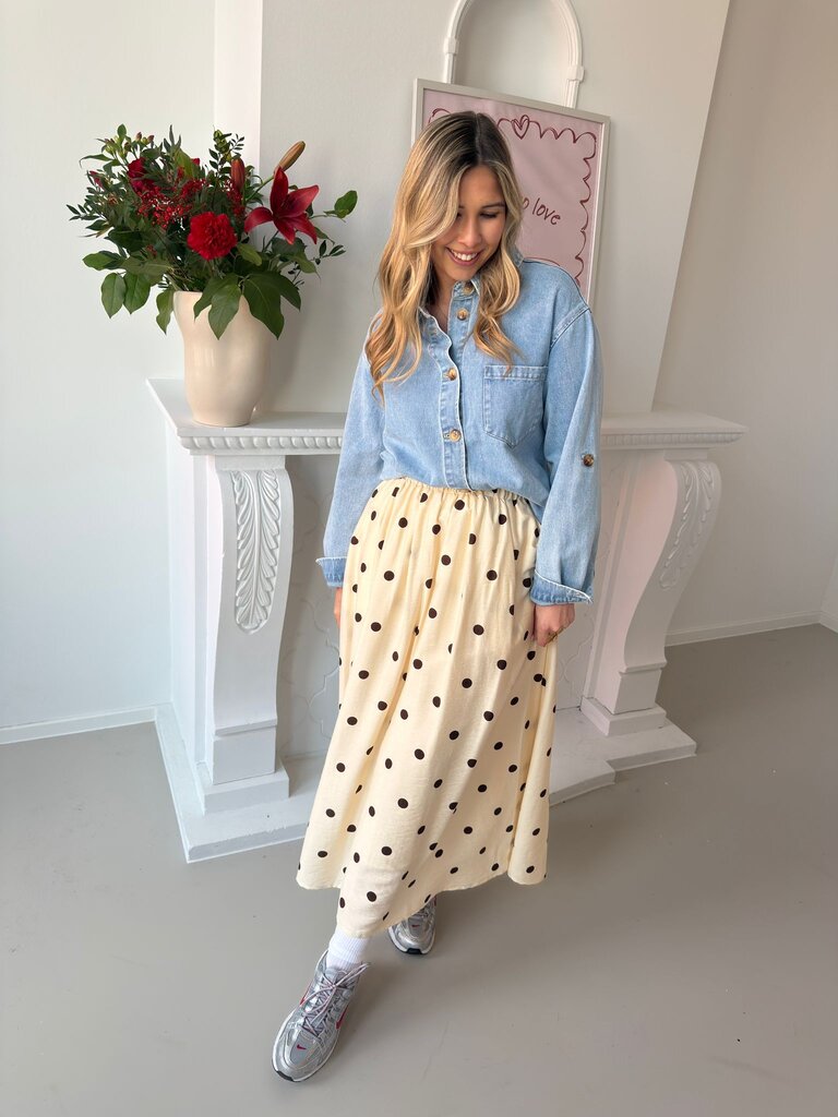 Edith jeans shirt blue