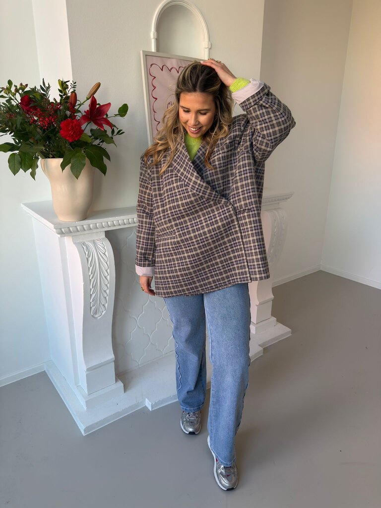 Rosie blazer check