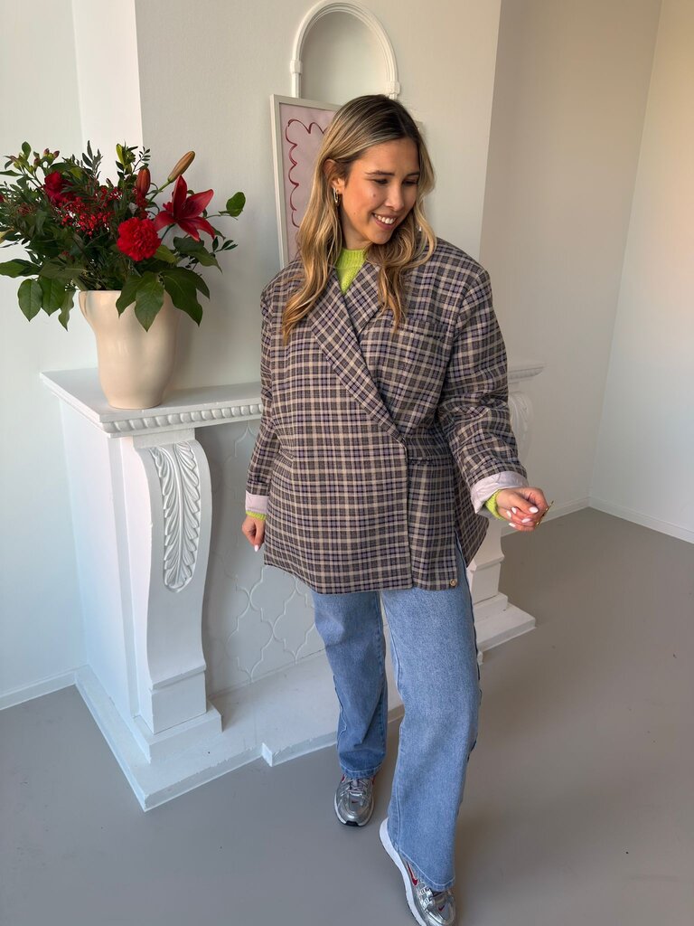 Rosie blazer check