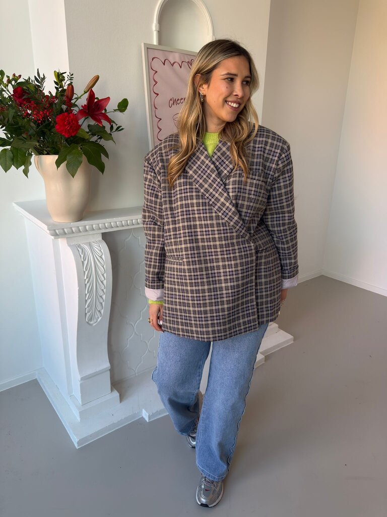 Rosie blazer check