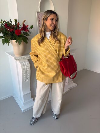 Rosie blazer yellow
