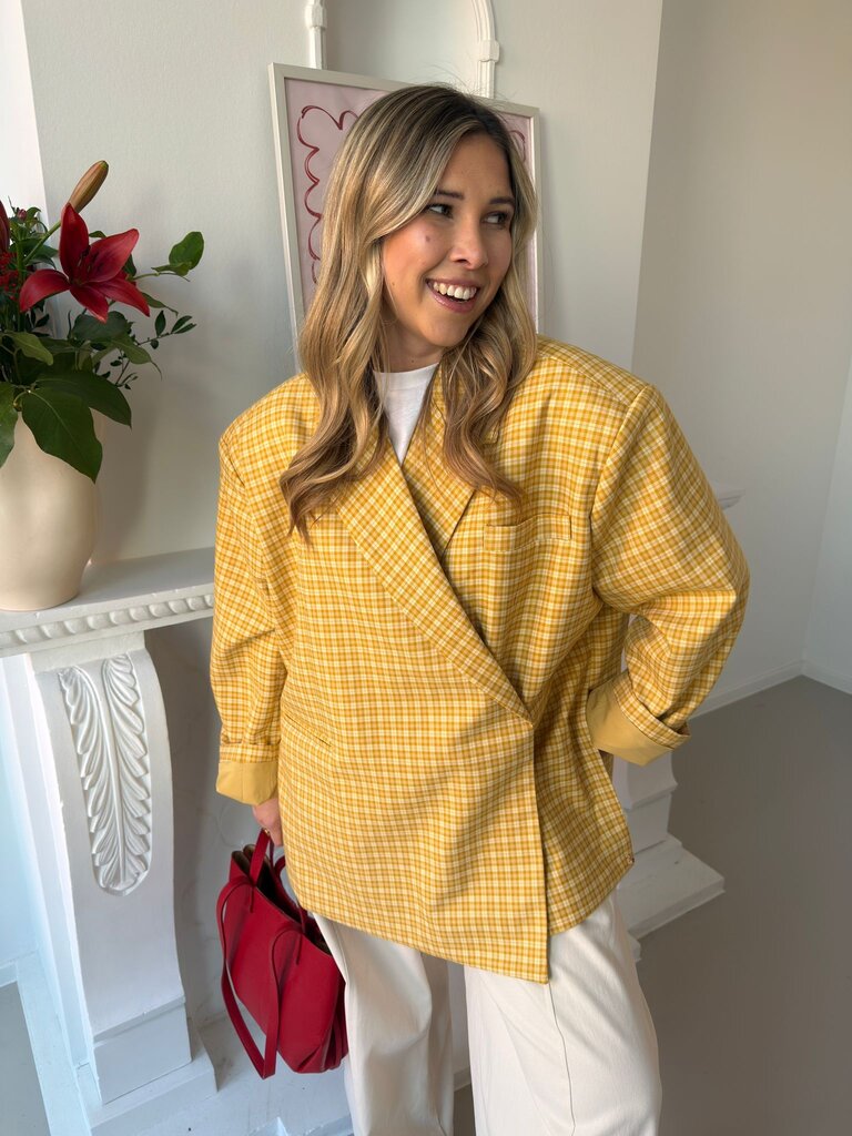 Rosie blazer yellow