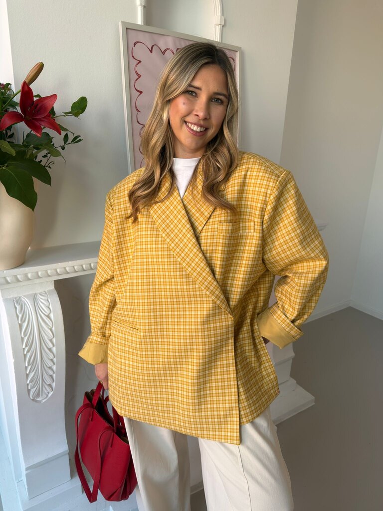 Rosie blazer yellow