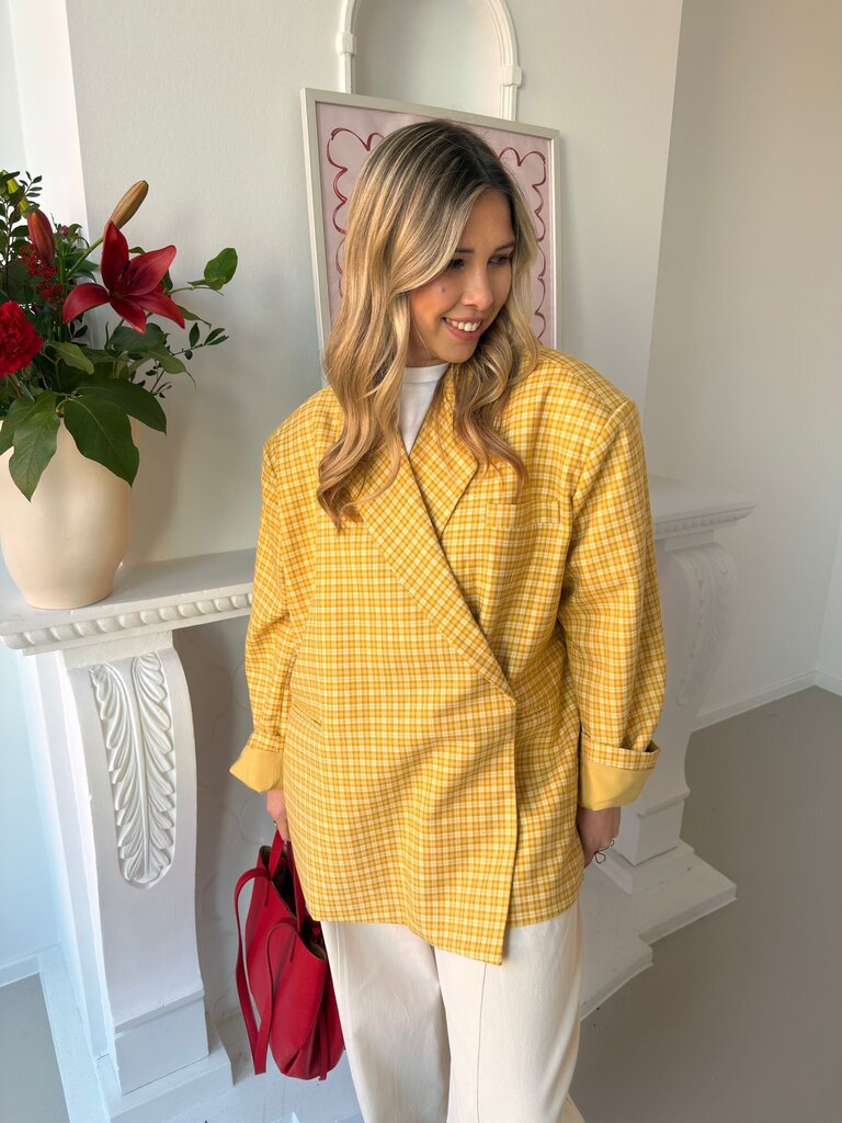 Rosie blazer yellow