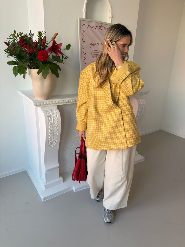Rosie blazer yellow