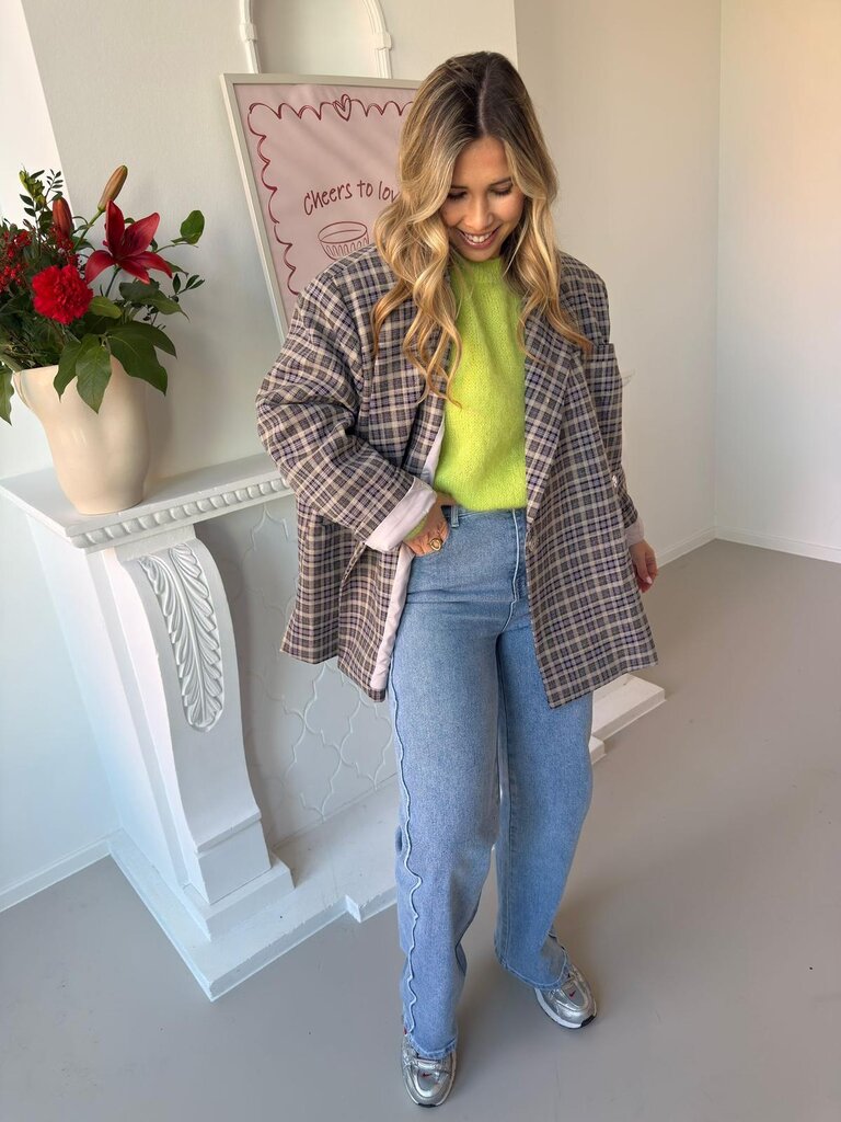 Anaelle knit lime green