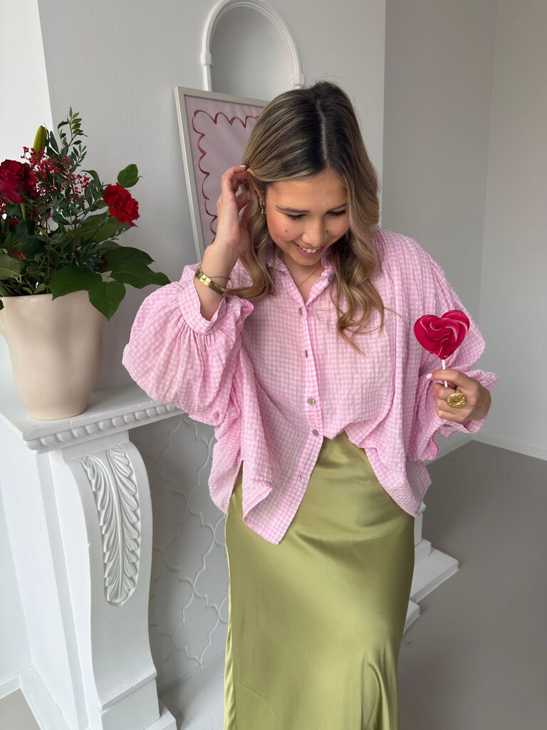 Camille blouse pink