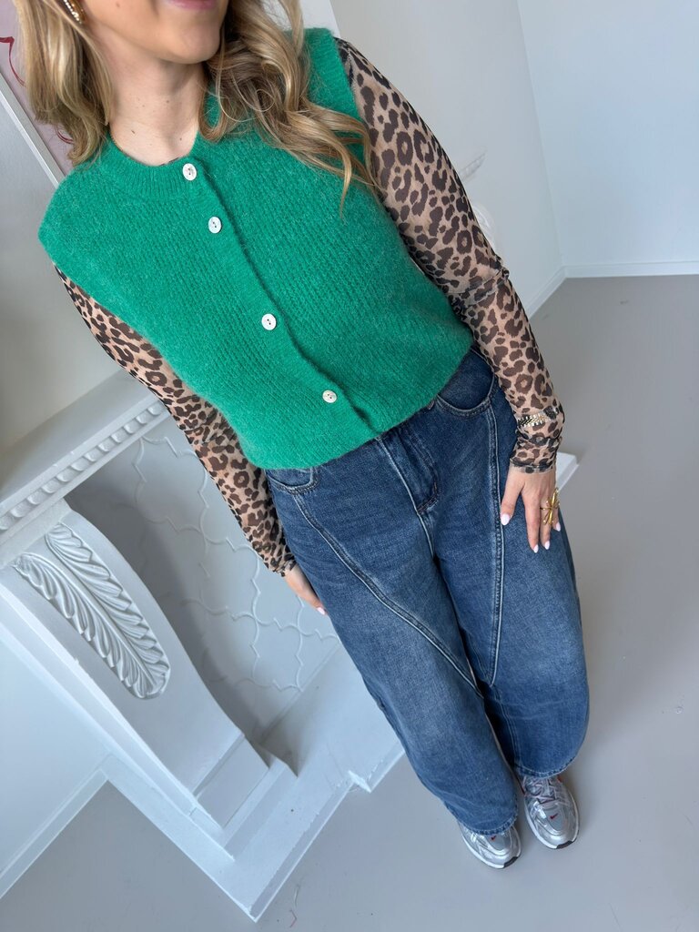 Anaës gilet green