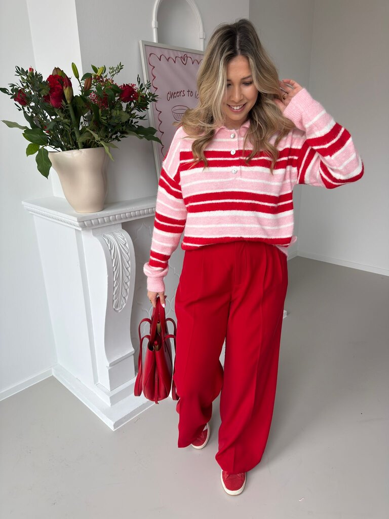 Teddie pantalon red