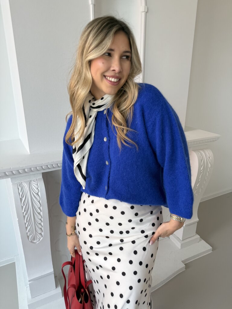 Romy knit cobalt blue