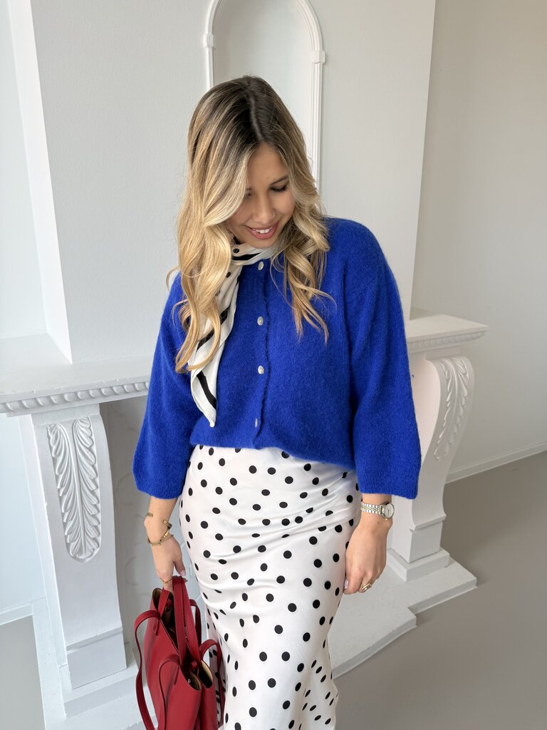 Romy knit cobalt blue
