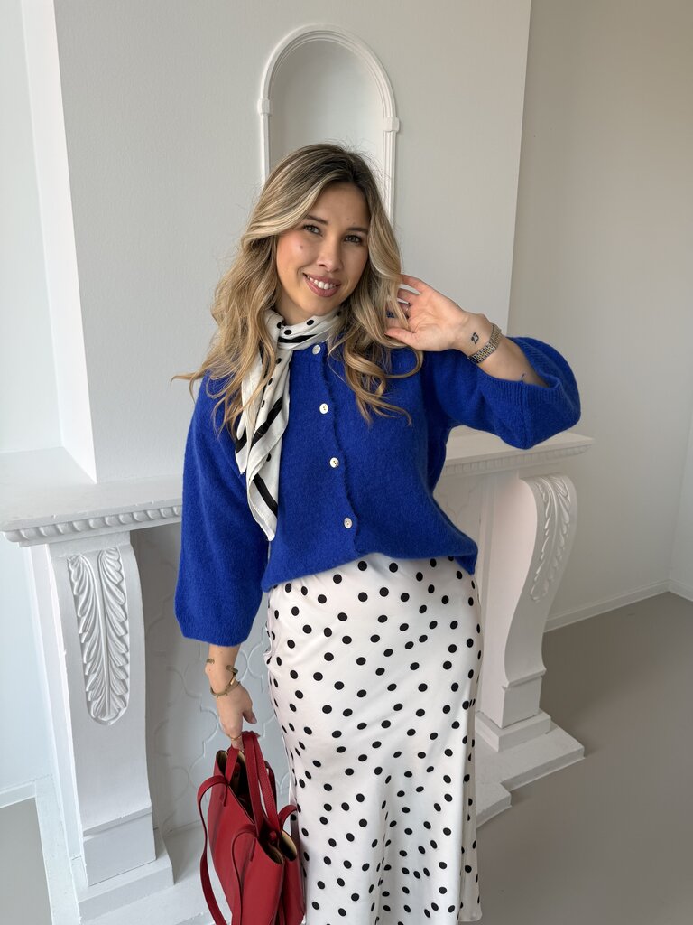 Romy knit cobalt blue