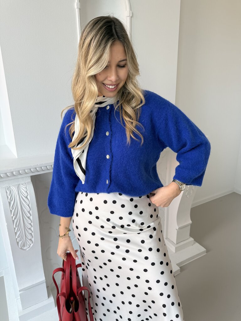 Romy knit cobalt blue