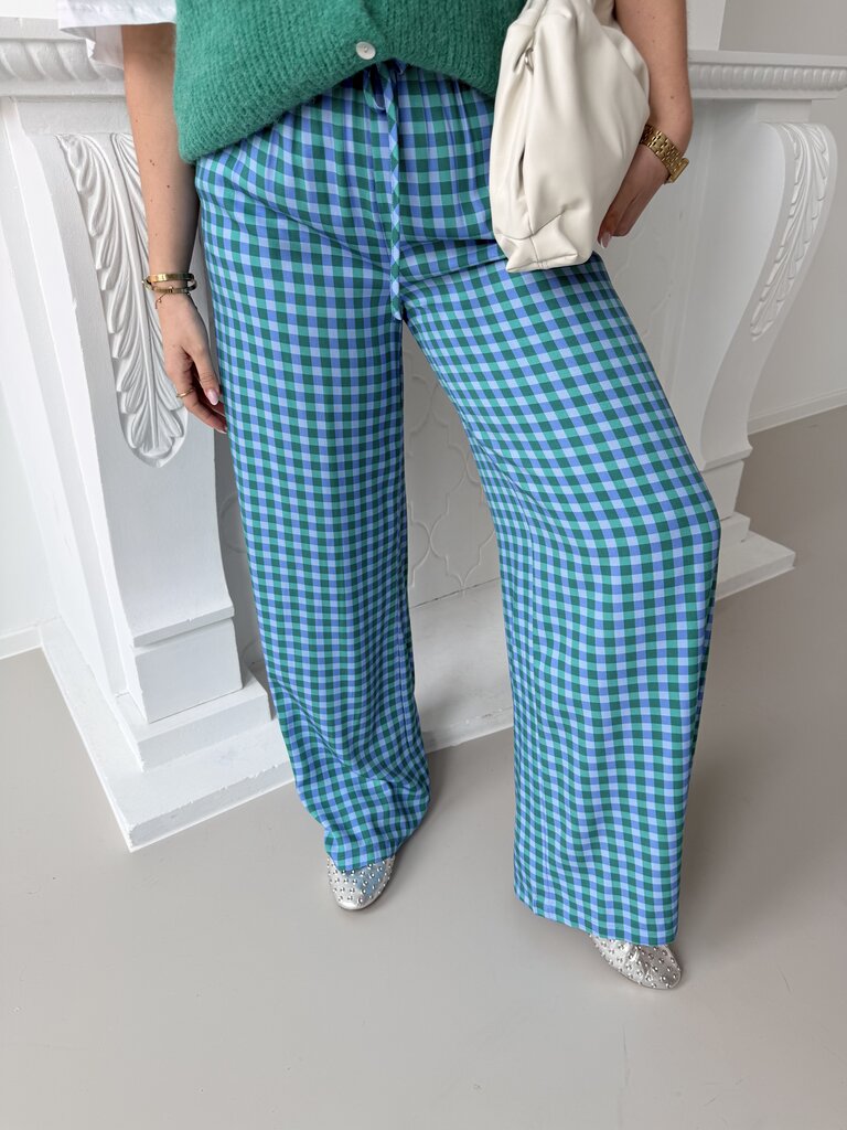 Kate pantalon blue/sea green