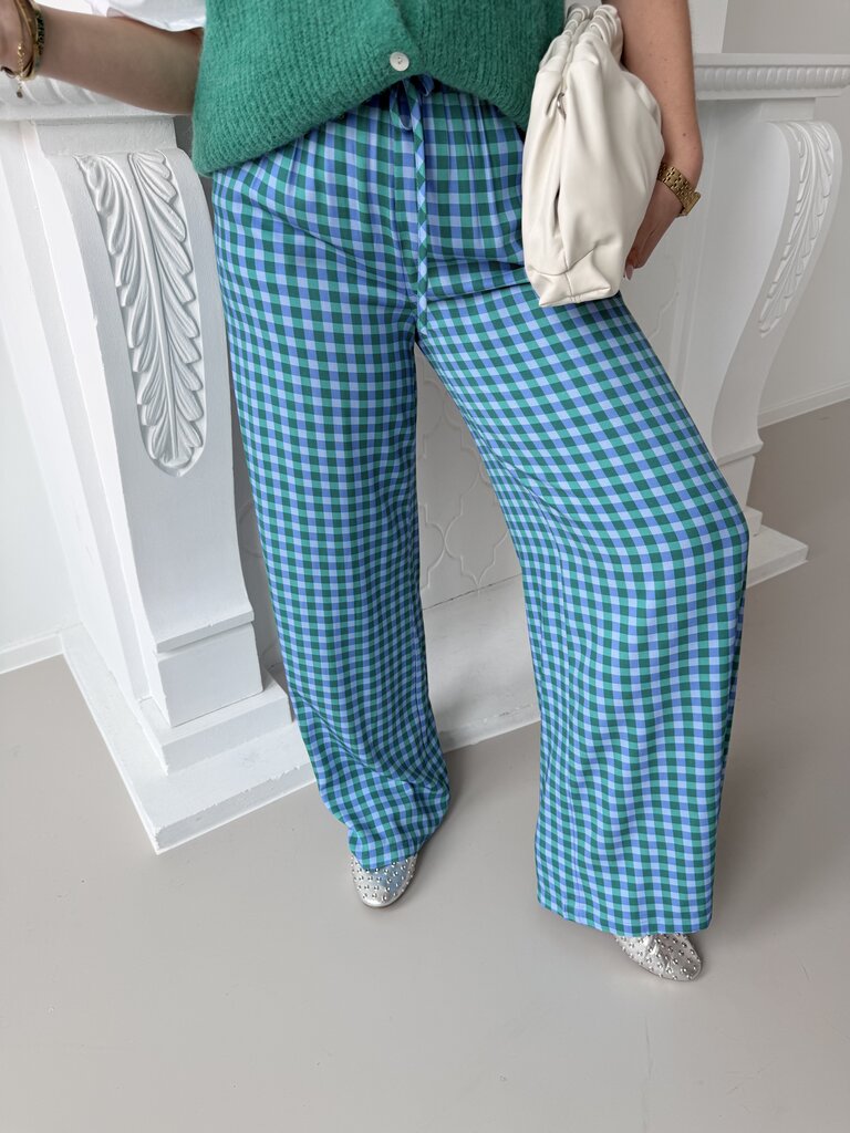 Kate pantalon blue/sea green