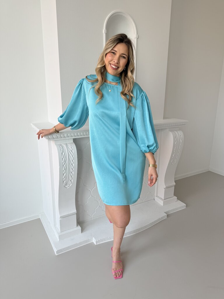 Nienke dress turquoise