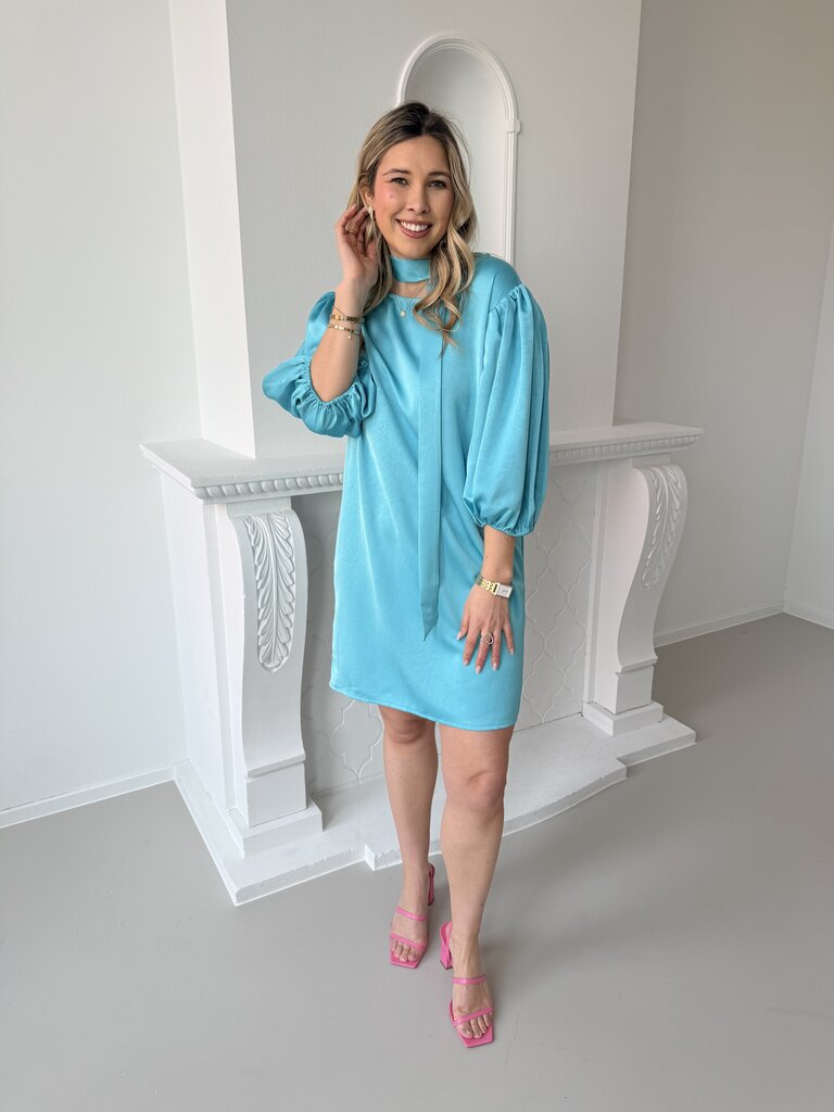 Nienke dress turquoise