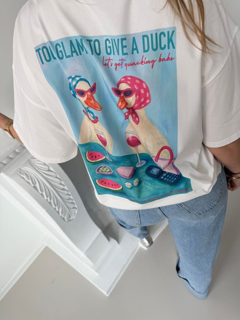 Ducks t-shirt white