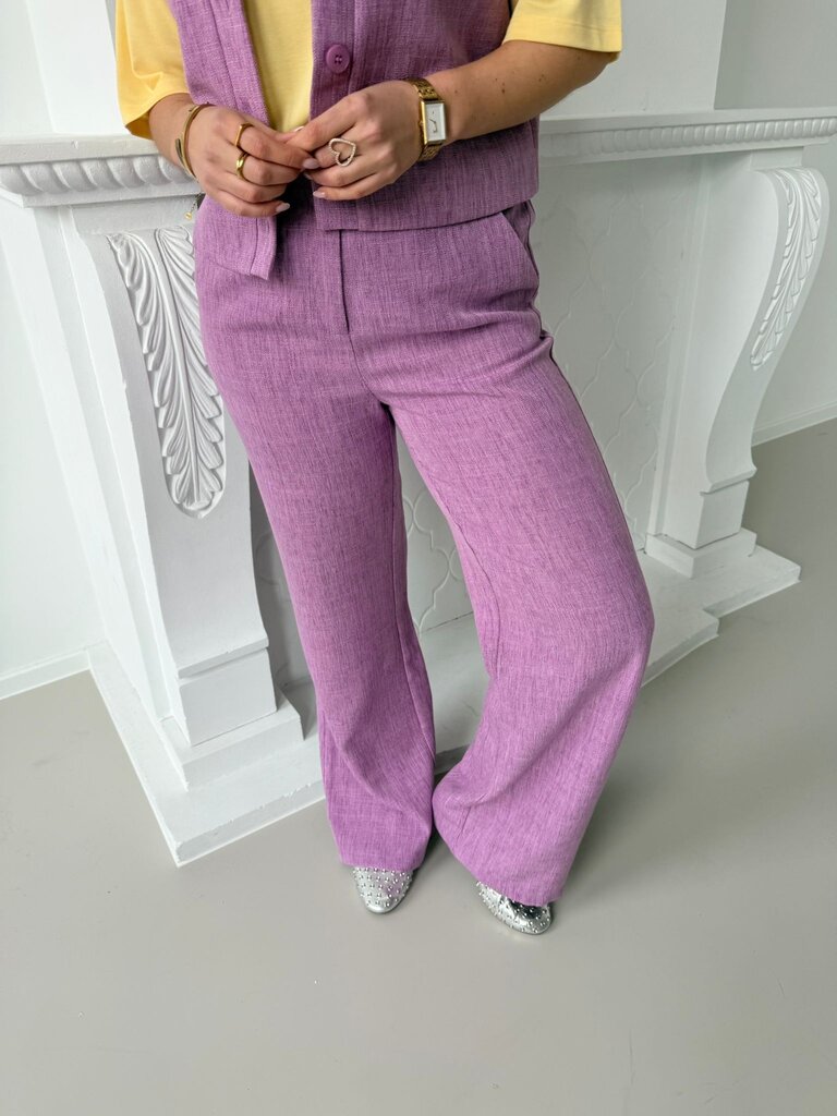 Leona pantalon purple
