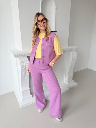 Leona pantalon purple
