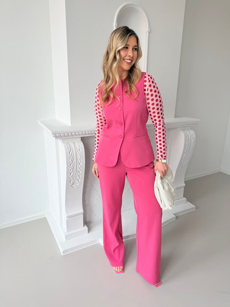 Solange pantalon berry pink