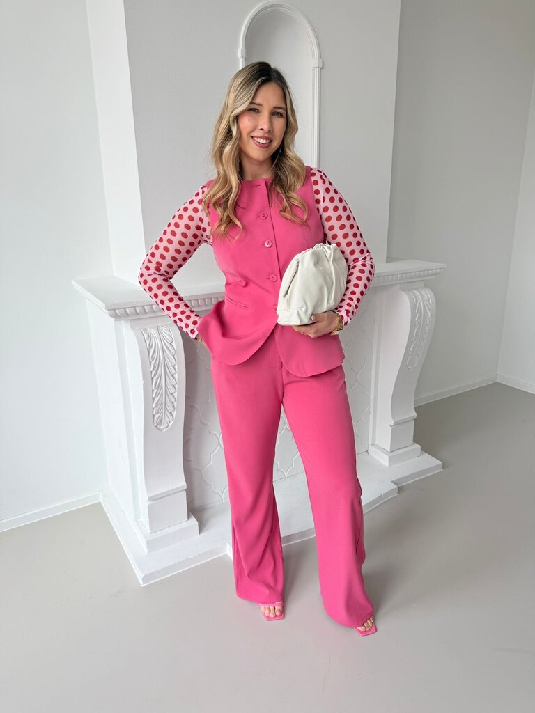 Solange pantalon berry pink