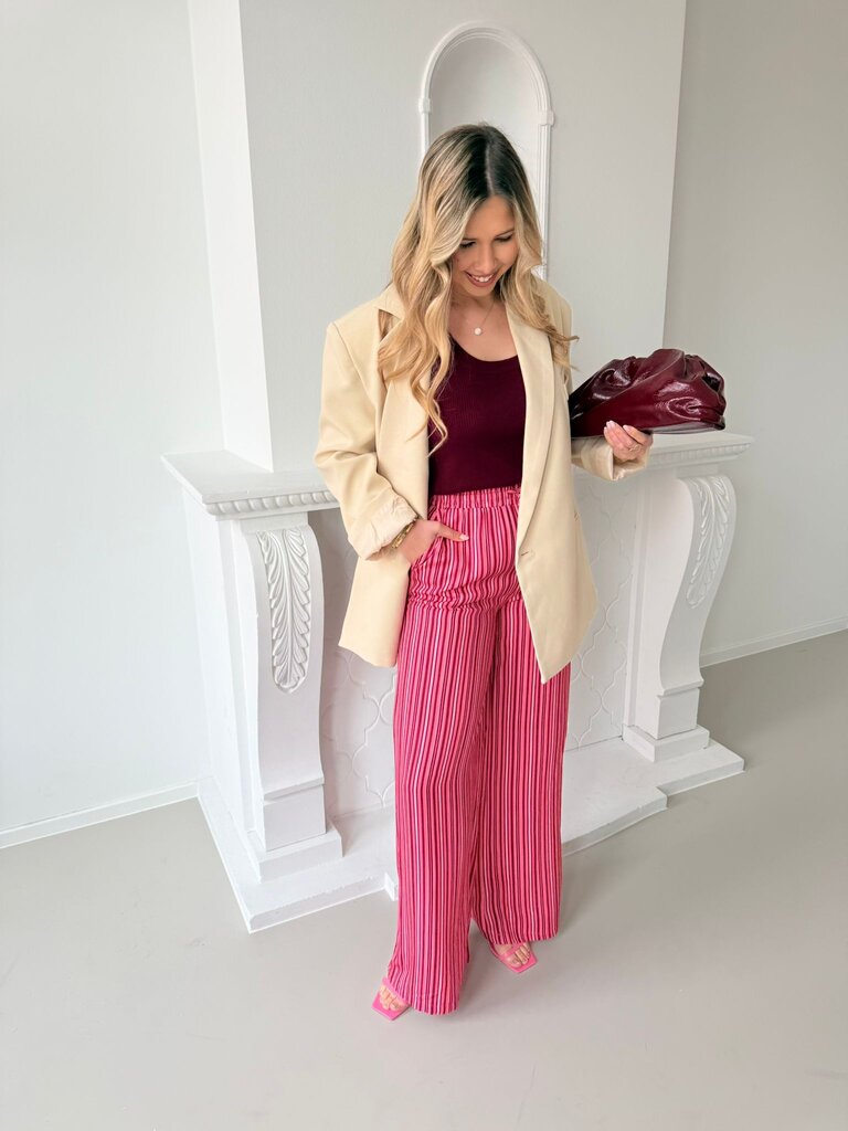 Nicky pantalon coral pink