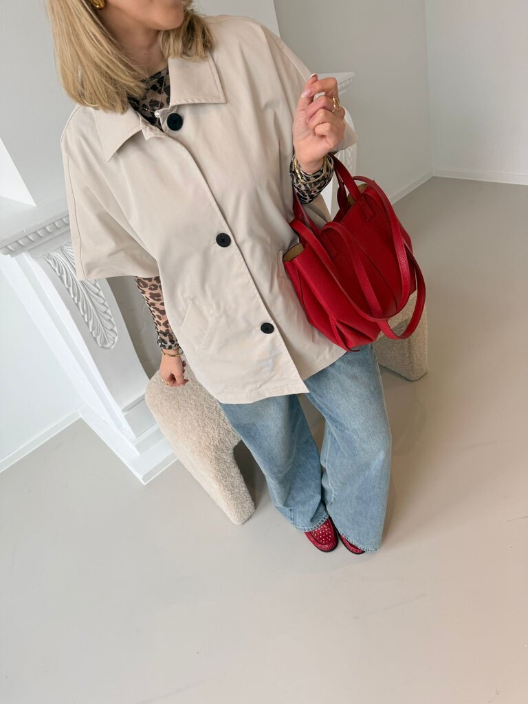 Safran cape beige