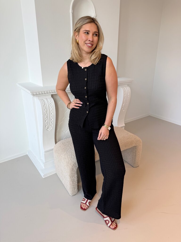 Ilse structure top black