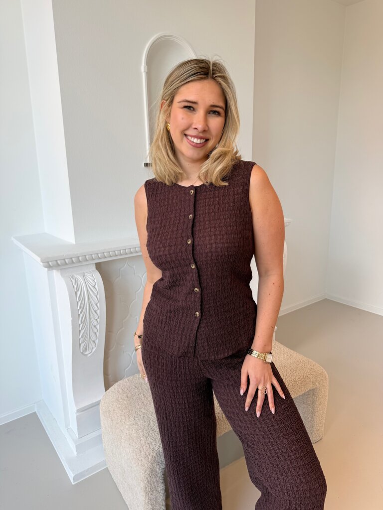 Ilse structure top brown