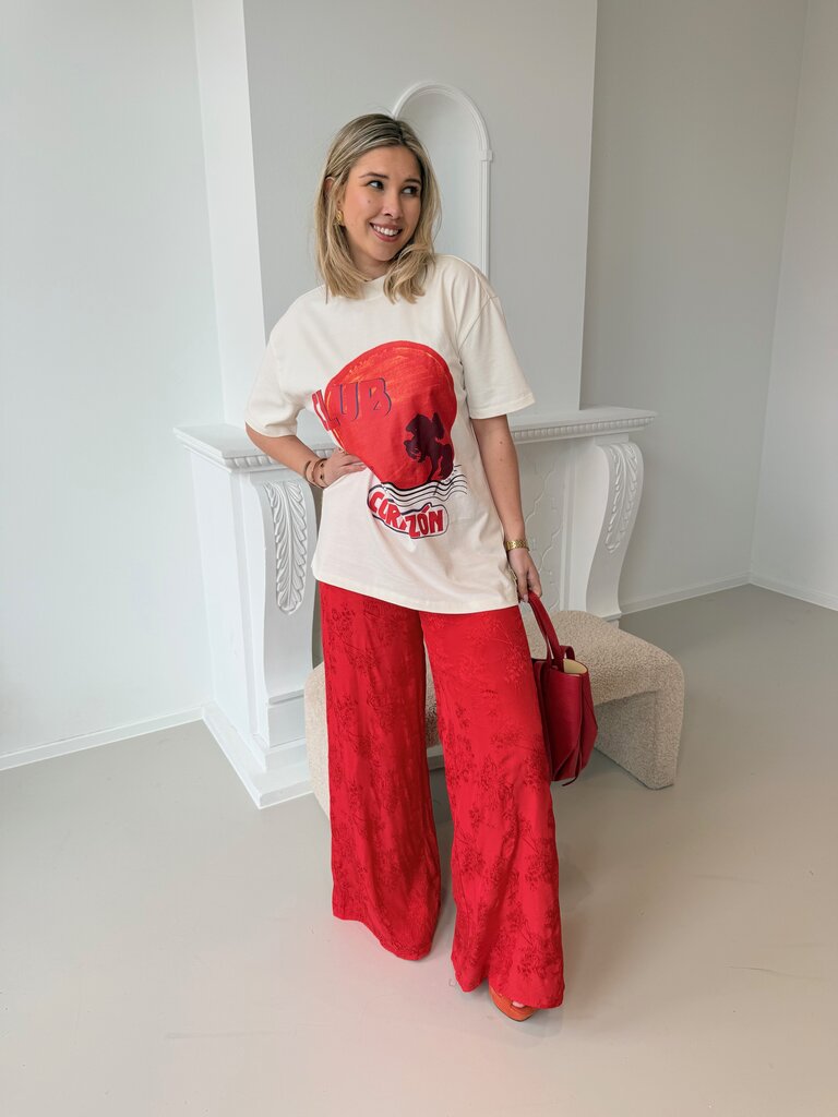 Rosie pants red