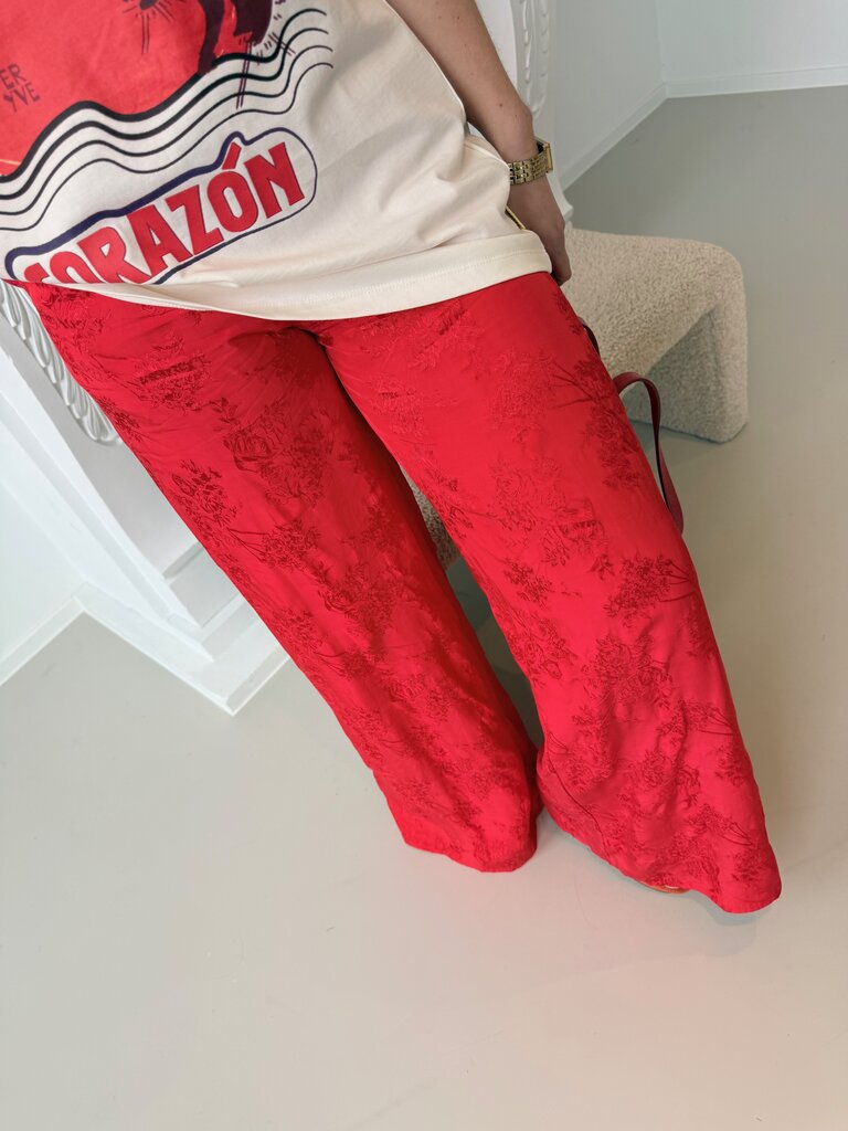 Rosie pants red