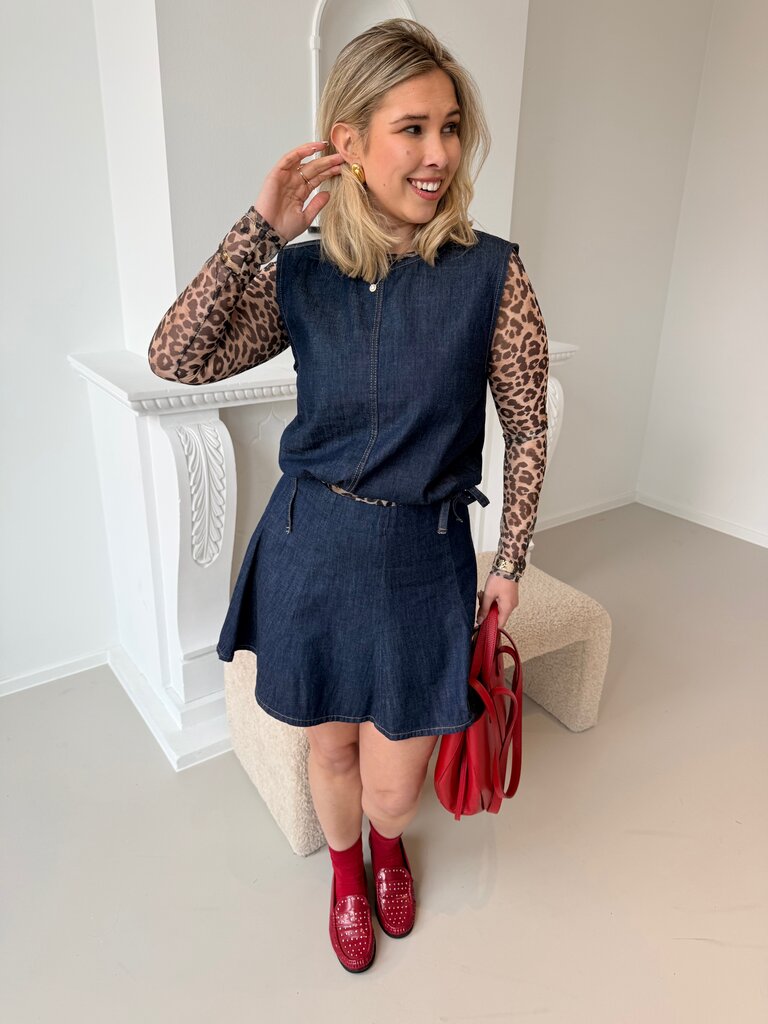 Sonnet skirt dark blue denim