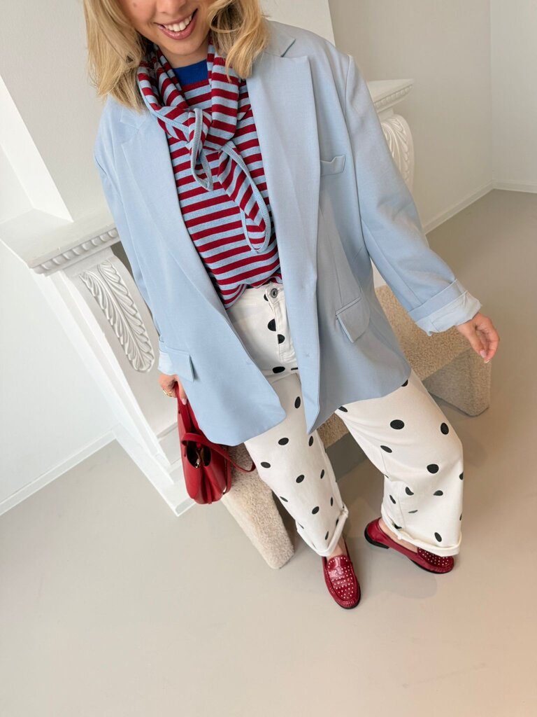 Julia blazer baby blue