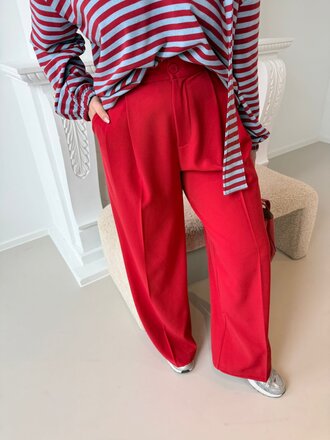 Teddie pantalon red