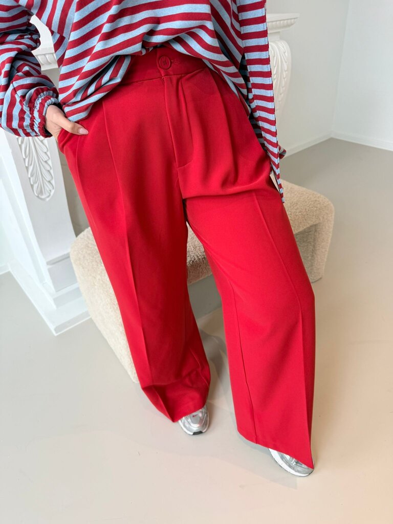Teddie pantalon red