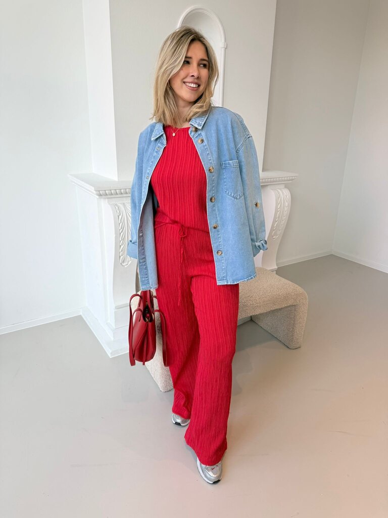 Edith jeans shirt blue