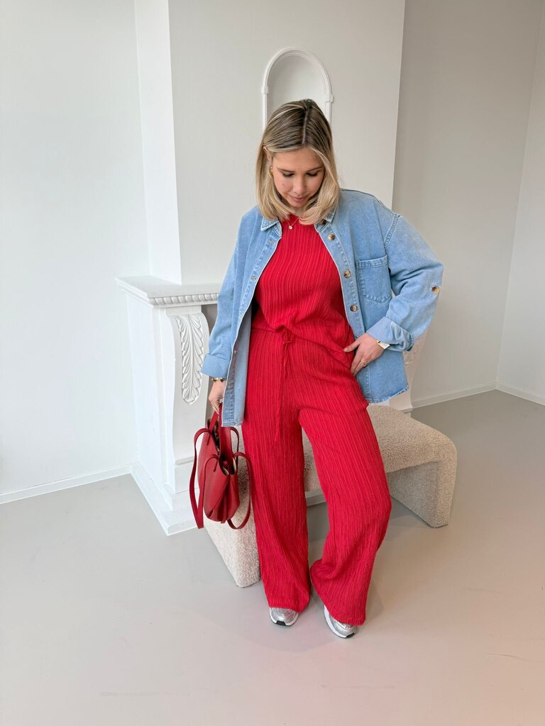 Edith jeans shirt blue