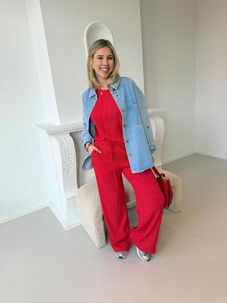 Edith jeans shirt blue