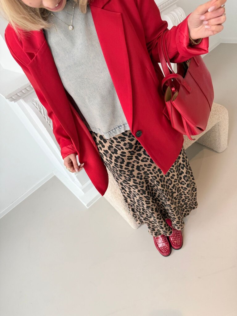 Teddie blazer red