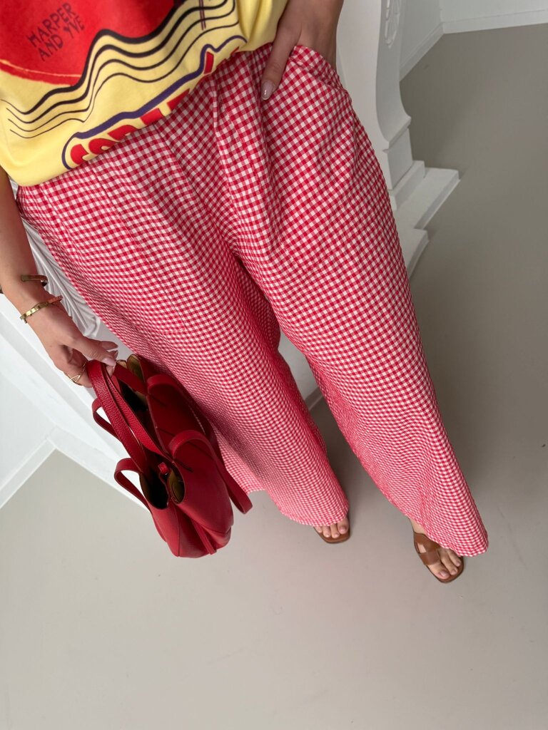 Olivia pantalon red