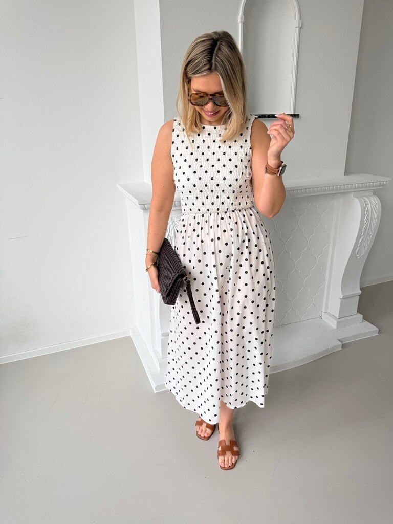 Diego dress polka dots