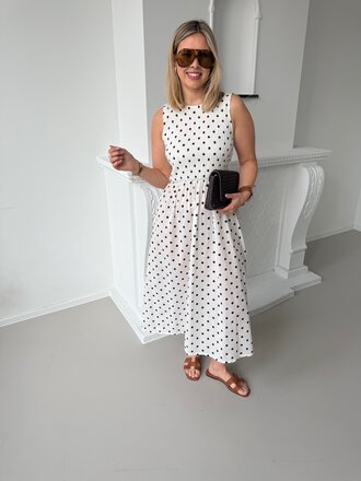 Diego dress polka dots