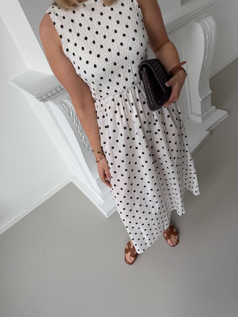 Diego dress polka dots