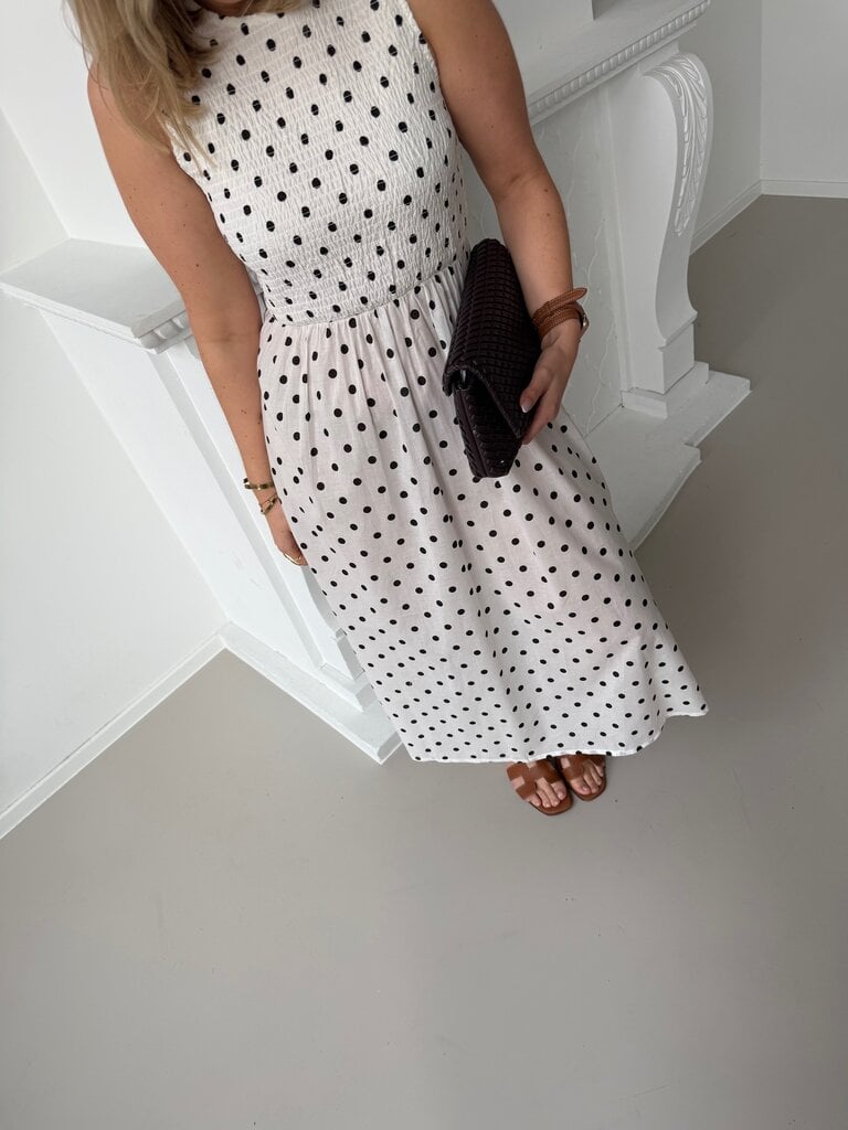 Diego dress polka dots