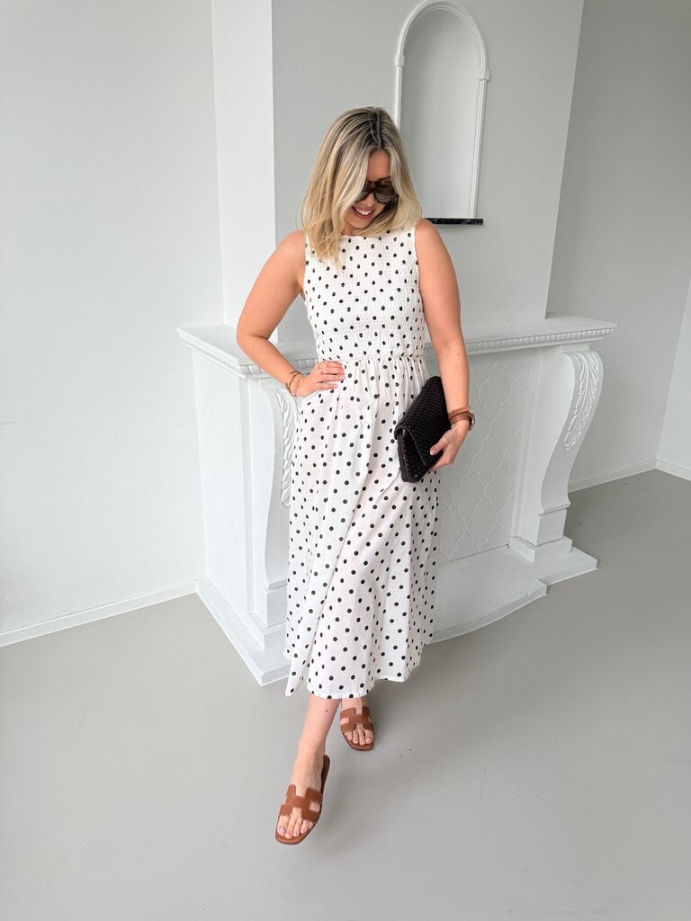 Diego dress polka dots